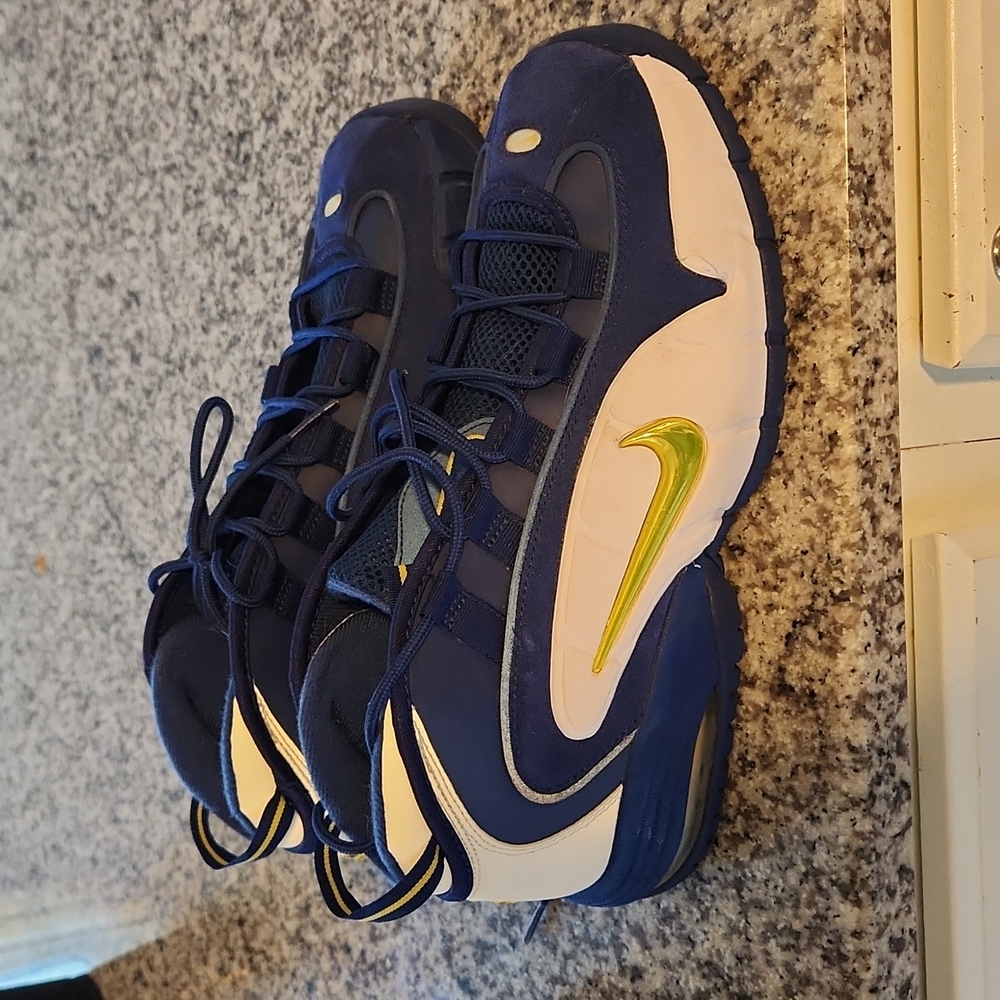 Nike air max penny 1 warriors sz 9.5